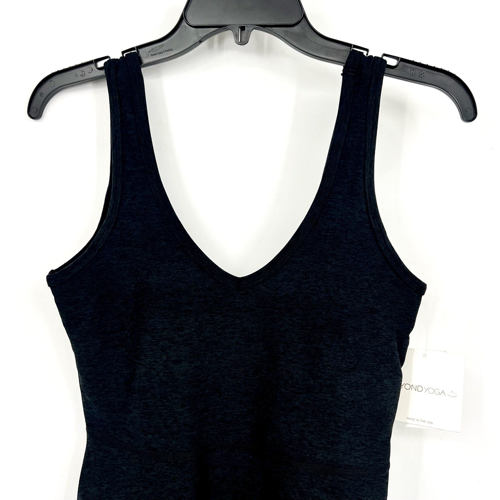 BEYOND YOGA Women's Movement Dress XS Grey Darkest Night Spacedye NWT