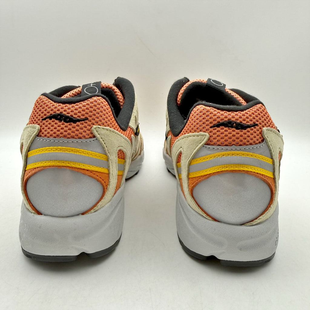 Saucony Mens Grid Azura 2000 Athletic Shoes Size 8 EU 41 Orange Tan NIB