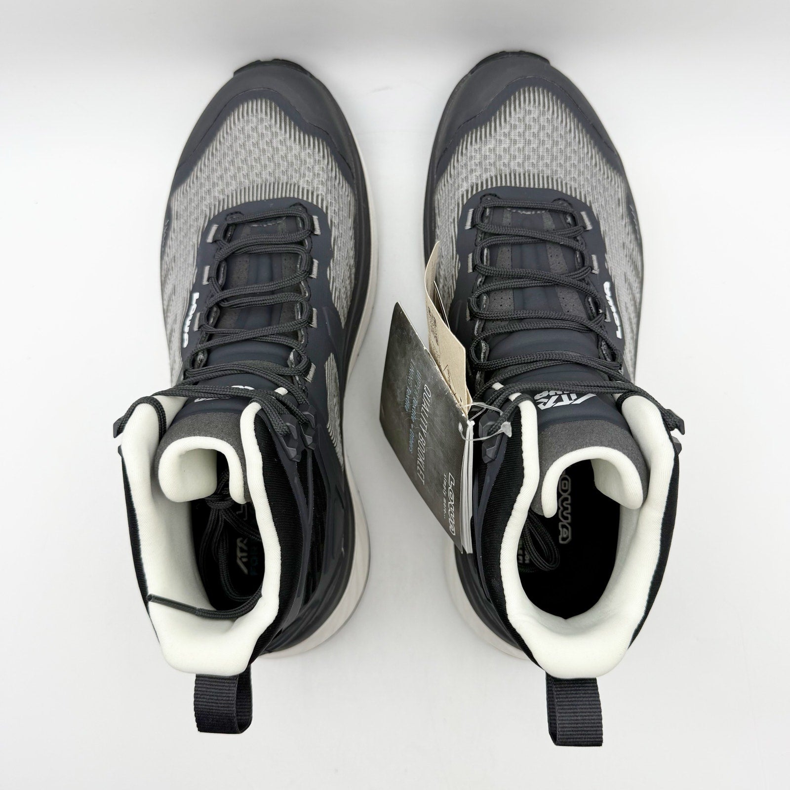 Lowa Womens Fortux GTX QC Ws Trail Running Sneaker US 7 EU 39 Black White WP NIB