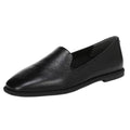 Vionic Womens Willa 2.0 Loafers US 8 Wide EU 38.5 Black Leather NWOB
