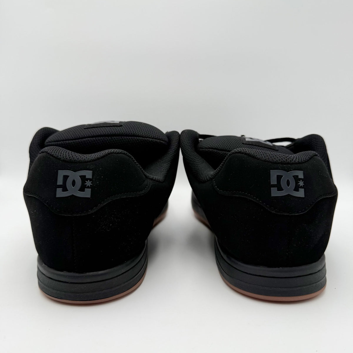 DC Mens Gaveler Low Top Skate Shoes Size 12.5 Black Casual Sneaker NWOB