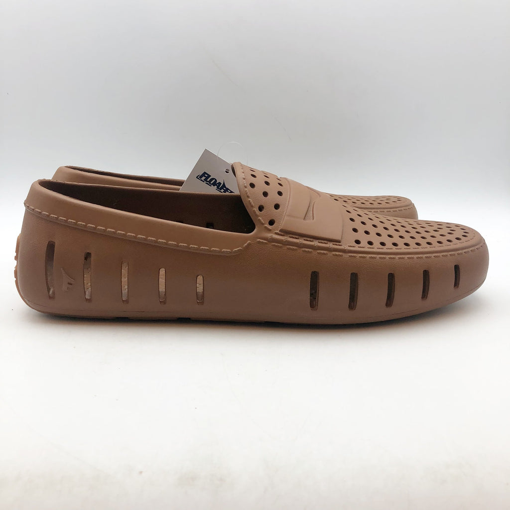 Floafers Mens Country Club Driver 2.0 Loafer Size 12 Tan Chestnut Hill Gum NWT