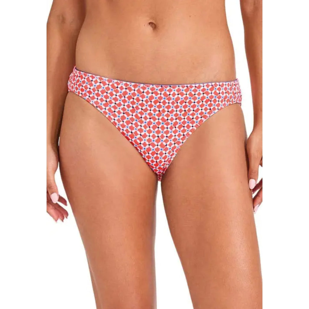 TOMMY BAHAMA Island Cays Fiori Hipster Bikini Bottom Medium Pink Reversible NWT