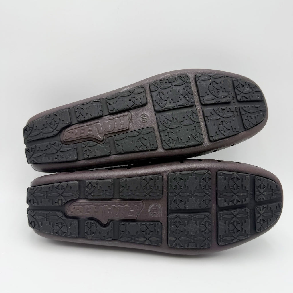 Floafers Mens Country Club Driver 2.0 Loafers Size 10 Brown Waterproof NWOB
