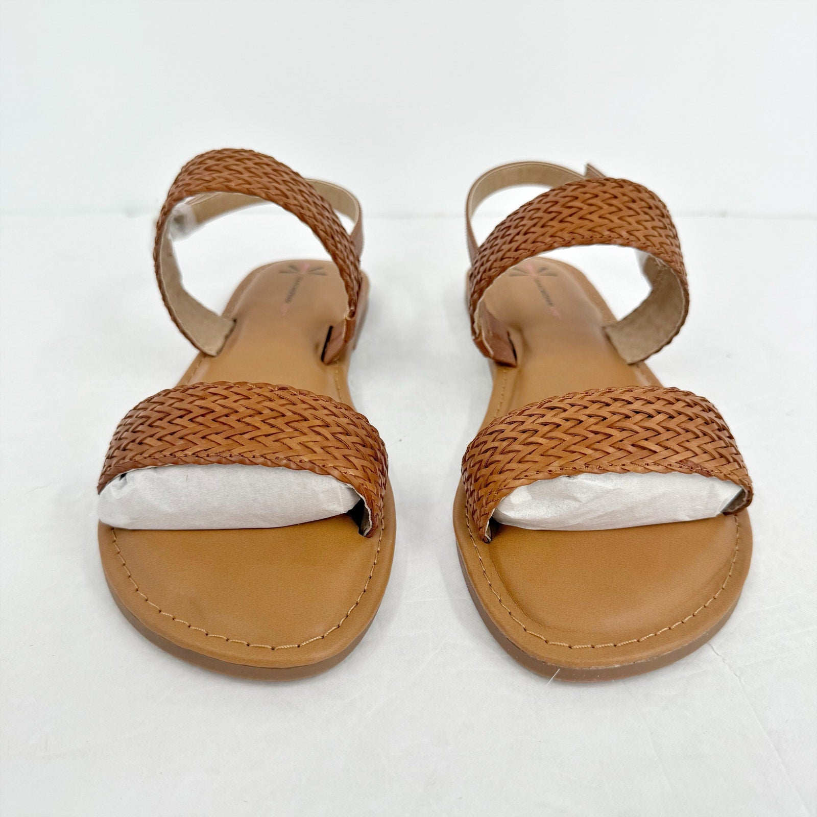Isaac Mizrahi Live Womens Rosalyn Sandals US 9 M EU 39 Brown Tan NIB