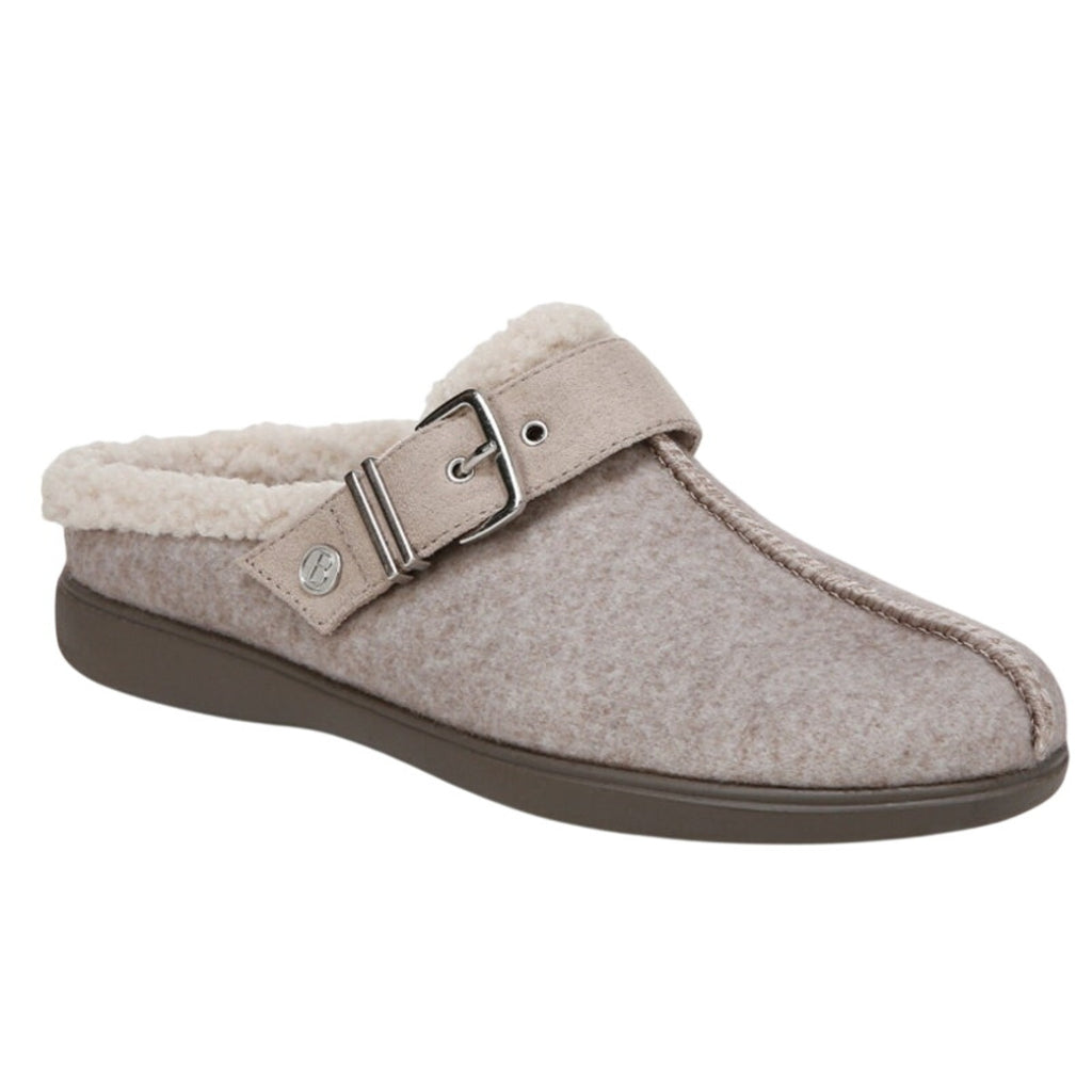 Bzees Womens Eternity Mules Size 6 M EU 36 Beige Taupe Slip On NIB