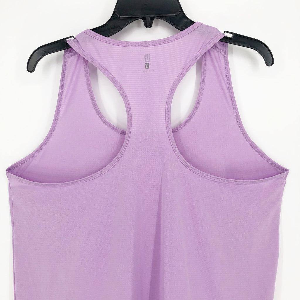IDEOLOGY Womens Workout Tank Top 2X Crocus Petal Purple Racerback Scoop Neck NWT