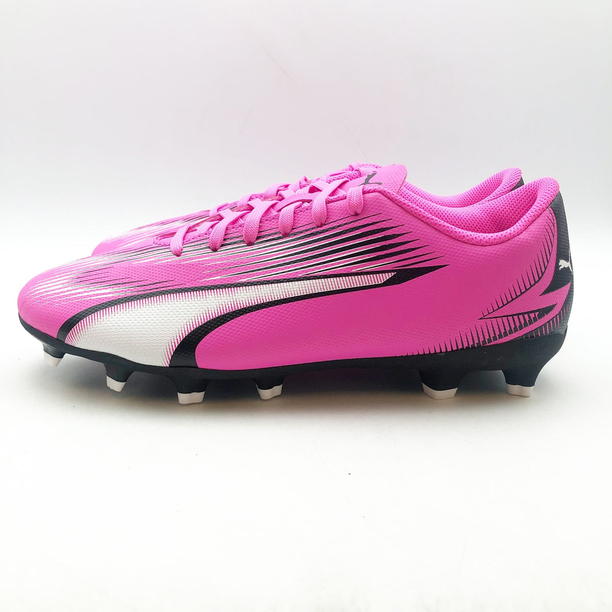 Puma Girls Ultra Play FG/AG Soccer Cleats Size 6 Pink Black NWOB