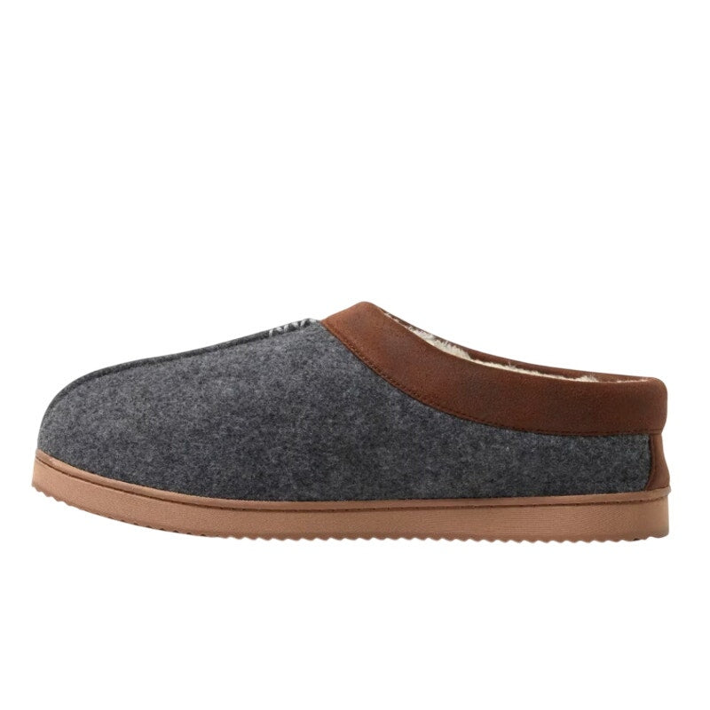 Dearfoams Mens Warner Clog Slippers US XL 13-14 EU 46.5 Grey NWT