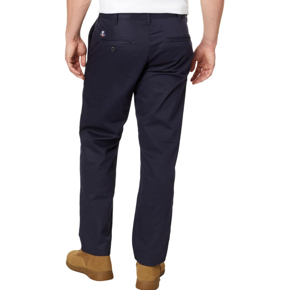 TYNDALE Mens FR CAT2 Industrial Work Pants 34x32 Dark Navy Blue Straight NWOT