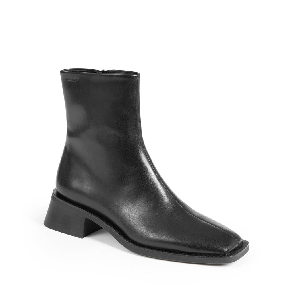 Vagabond Shoemakers Womens Blanca Ankle Boots Size 10 EU 41 Black Leather NIB