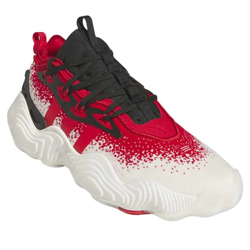Adidas Mens Trae Young 3 Basketball Shoes US 6 White Red Athletic Sneakers NWOB