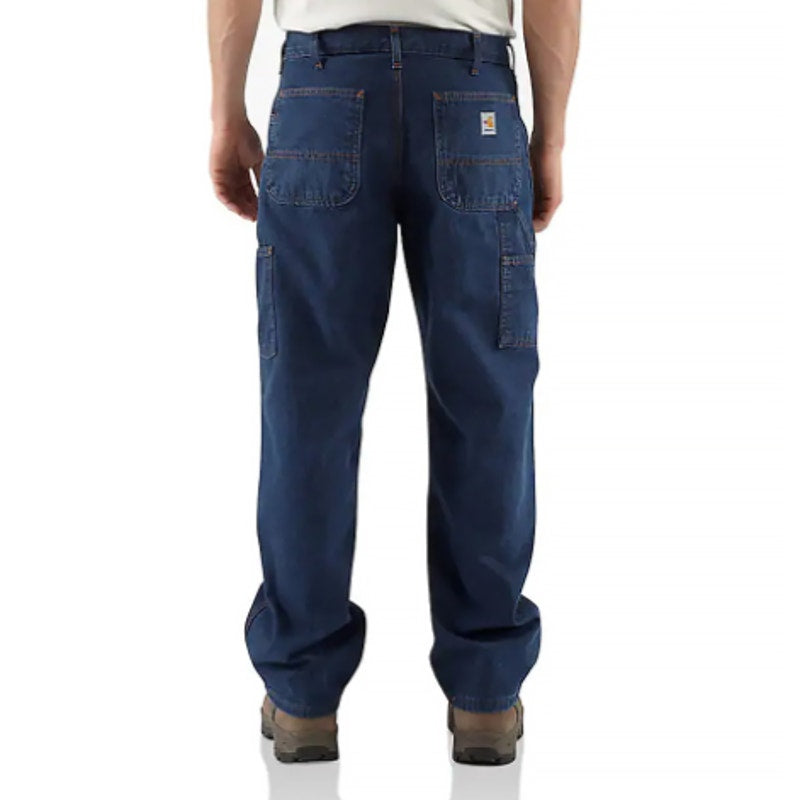 CARHARTT Flame-Resistant Signature Denim Dungarees 48x34 Blue Jeans FR13 NWOT