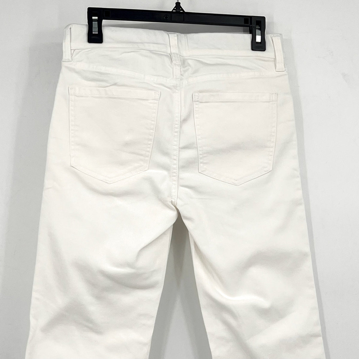 LIVERPOOL Women's The Gia Glider Crop Flare Jeans Size 4/27 Bright White NWT