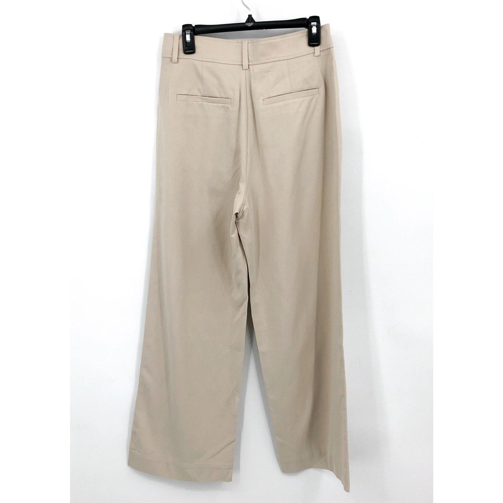 EVERLANE Women's Way High Drape Pants Size 12S Khaki 29" Inseam Sandstone NWT