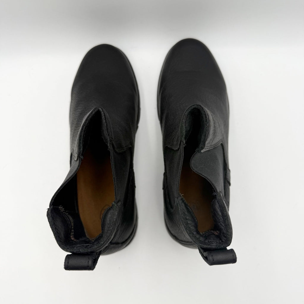 Ariat Womens Wexford Chelsea Boots Size 8.5 B Black Leather Waterproof NWOB