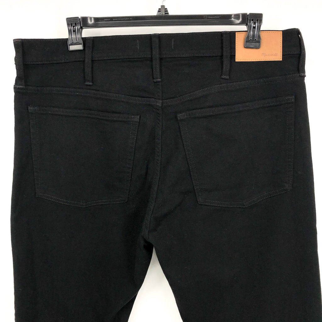 MADEWELL Men's Slim Jeans 38x32 Black Bainhart Wash ND479 COOLMAX Denim NWT