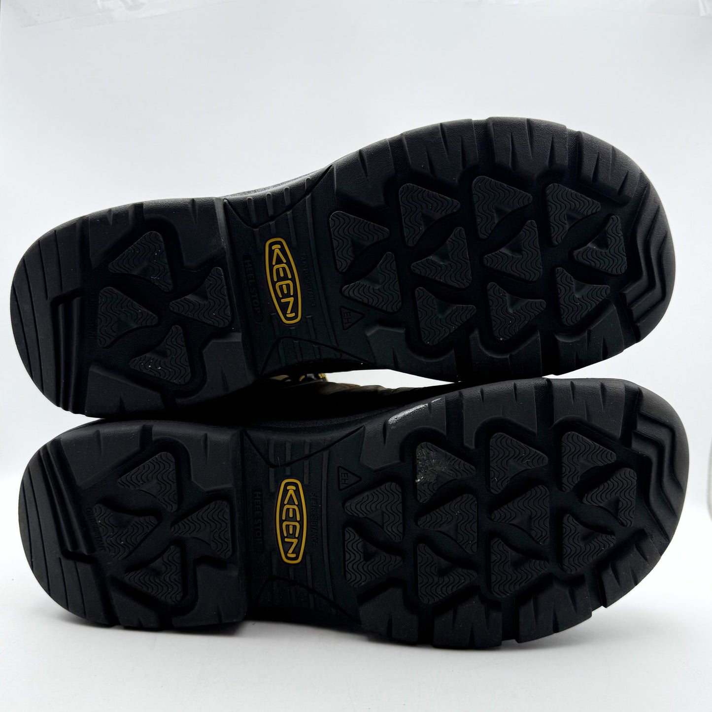 KEEN Mens Utility Dover 8" Work Boot US 14 D EU 47.5 Brown WP Carbon Toe NIB