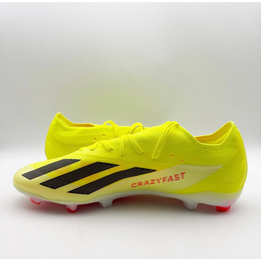 Adidas X Crazyfast Mens Pro Firm Ground Soccer Cleats Size 12 Yellow NWOB IG0601