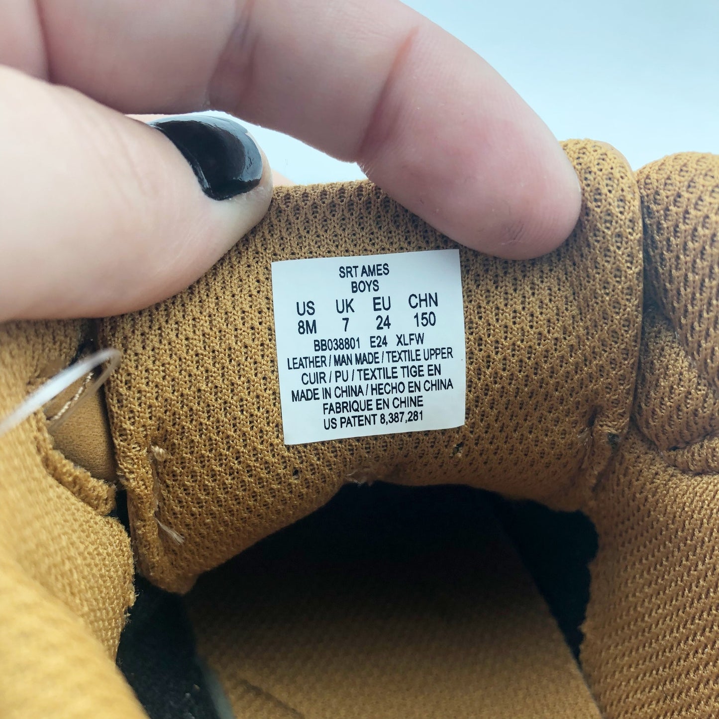 Stride Rite SRT Ames Honey Yellow Boy Boots Size 8 Brown Kids Shoes NIB