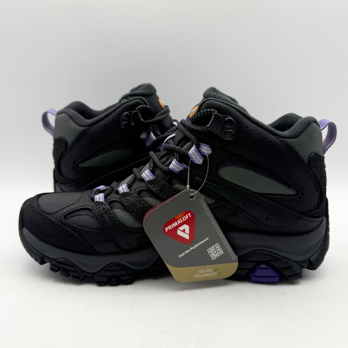 Merrell Womens Moab 3 Thermo Mid Winter Boot US 7 M Black Leather Waterproof NIB