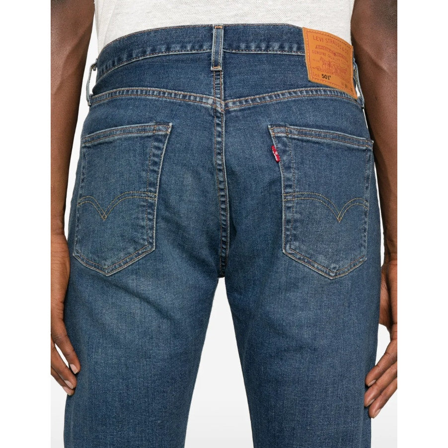 LEVI'S Men's 501 Original Straight Leg Jeans 42x32 Medium Wash NWT 00501-3333