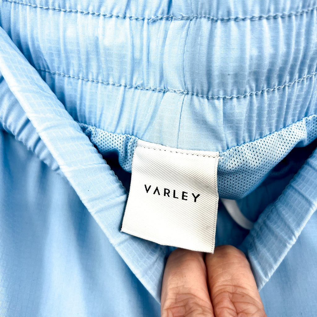 VARLEY Women's Arlington Running Shorts Large Airy Blue 2'' Inseam NWT