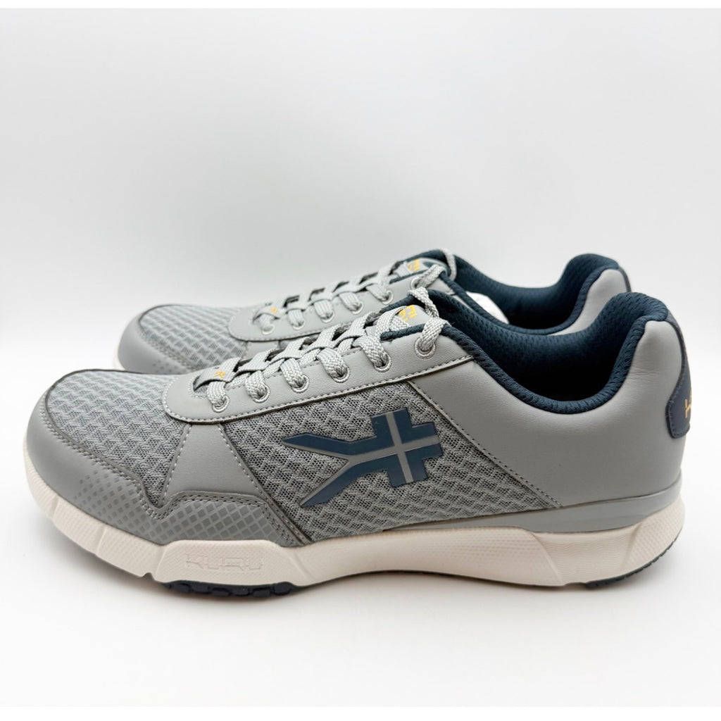 KURU Men's Quantum Athletic Shoes Size 8 M EU 40.5 Fossil Gray Sneakers NWOB