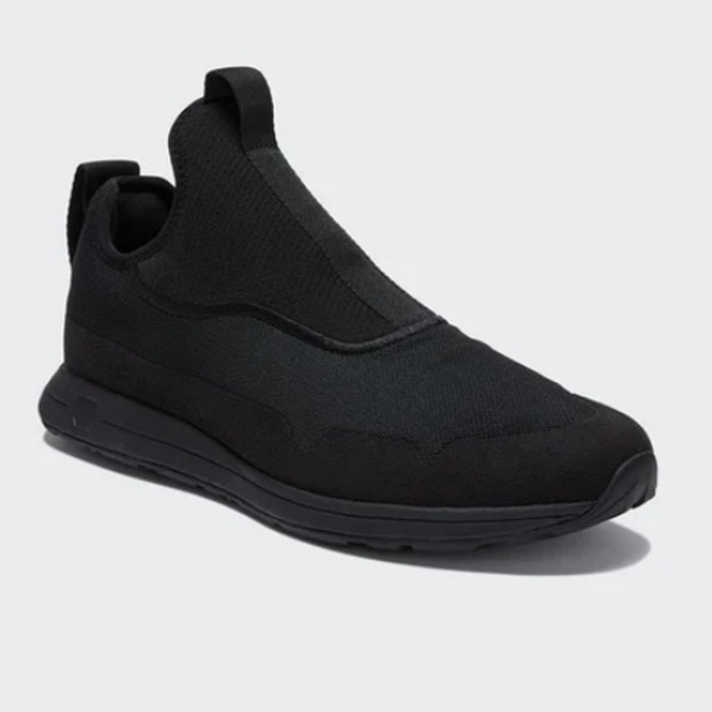 YORK Athletics Mens The Gail Recovery Trainer Sneakers US 8 Black Slip On NIB