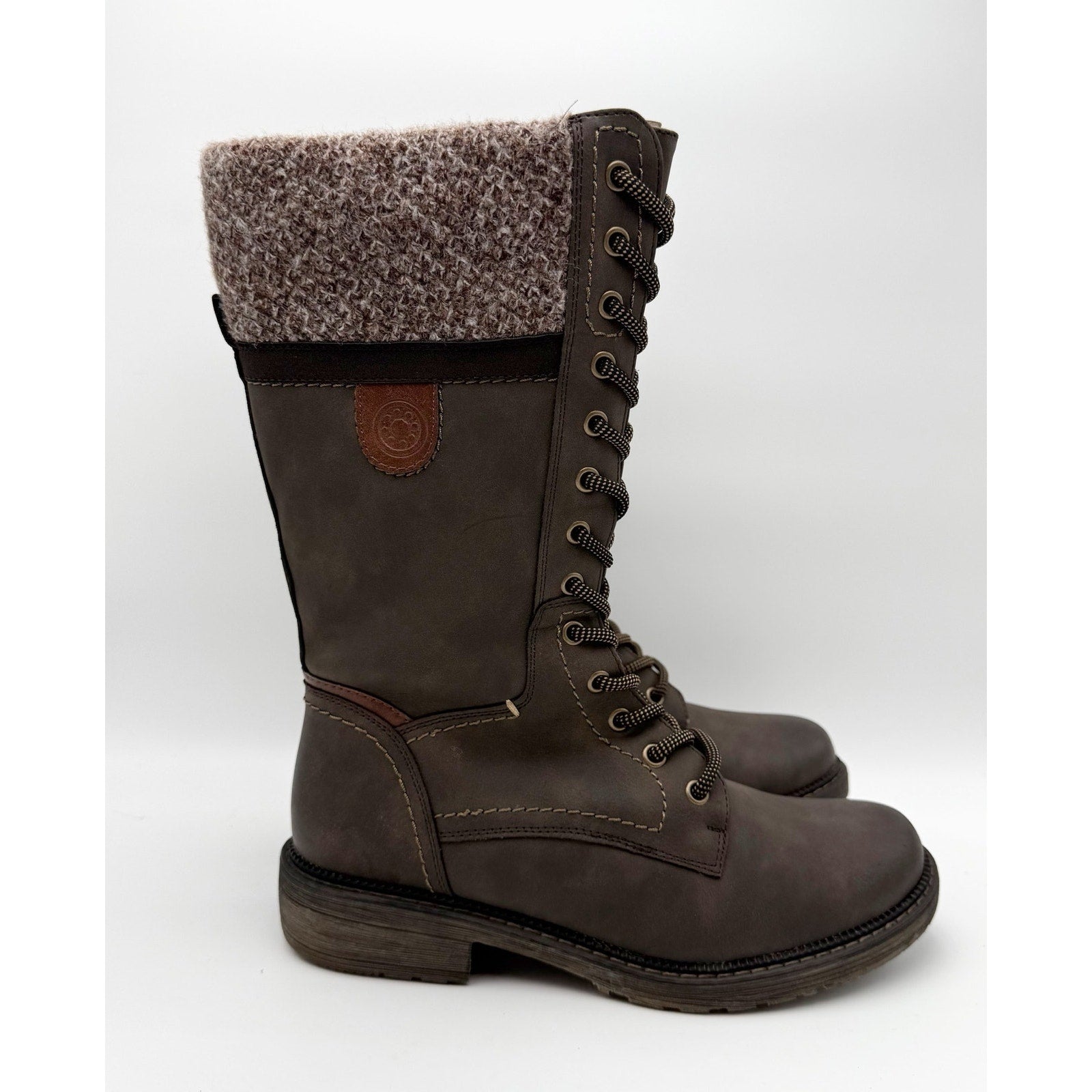 Spring Step Womens Yosemite Mid Calf Boot EU 39 US 8.5 Brown Water Resistant NIB