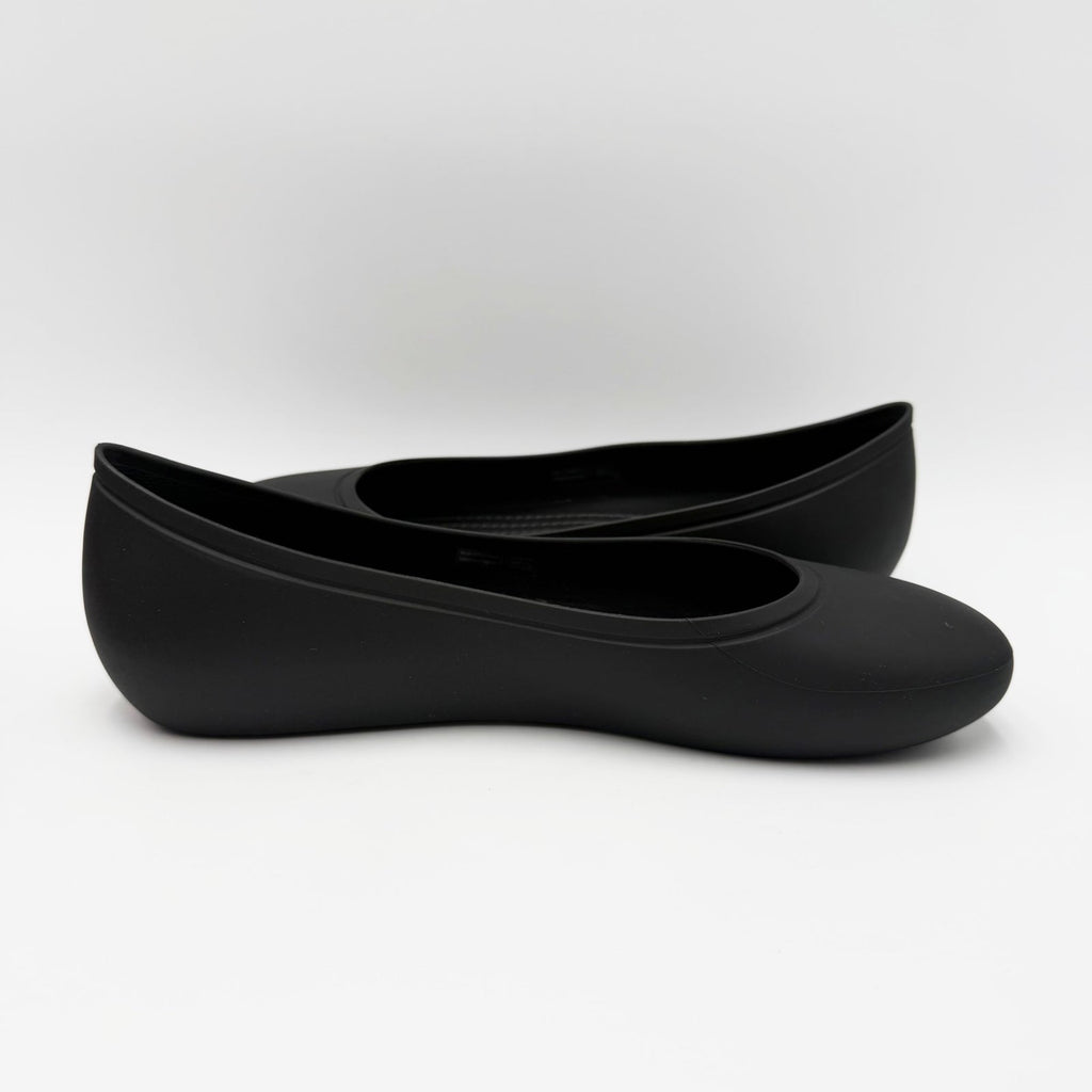 Crocs Womens Brooklyn Ballet Flats Size 7 EU 37-38 Black Slip On NWOT/NWOB