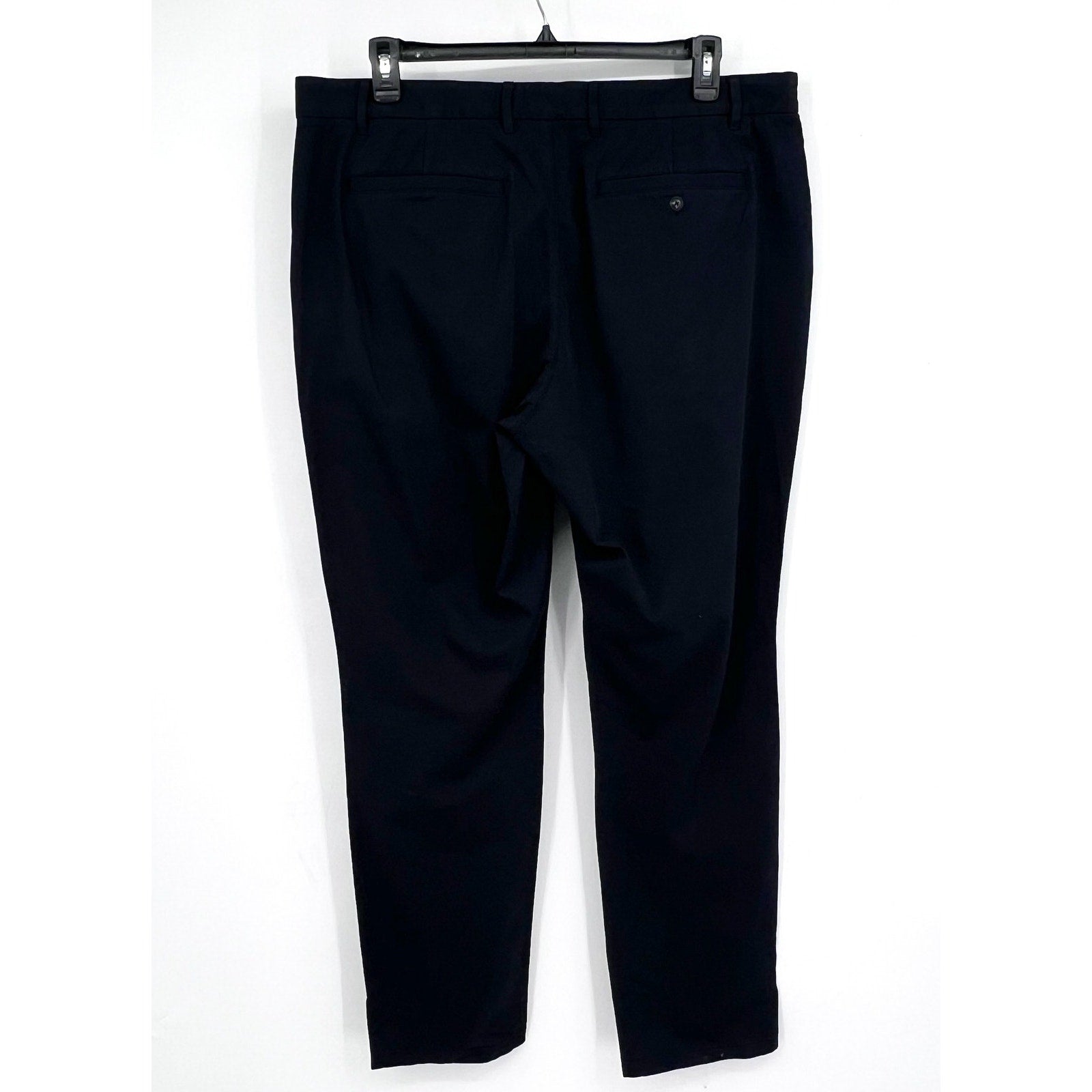 EVERLANE Men's Uniform Performance Chino Pants 40x32 Black Slim Fit NWT