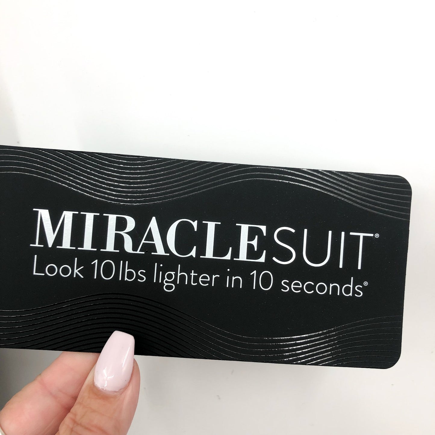 MAGICSUIT Women's Zari Dazzle Tankini Top Size 8 Black White Print Swimsuit NWT