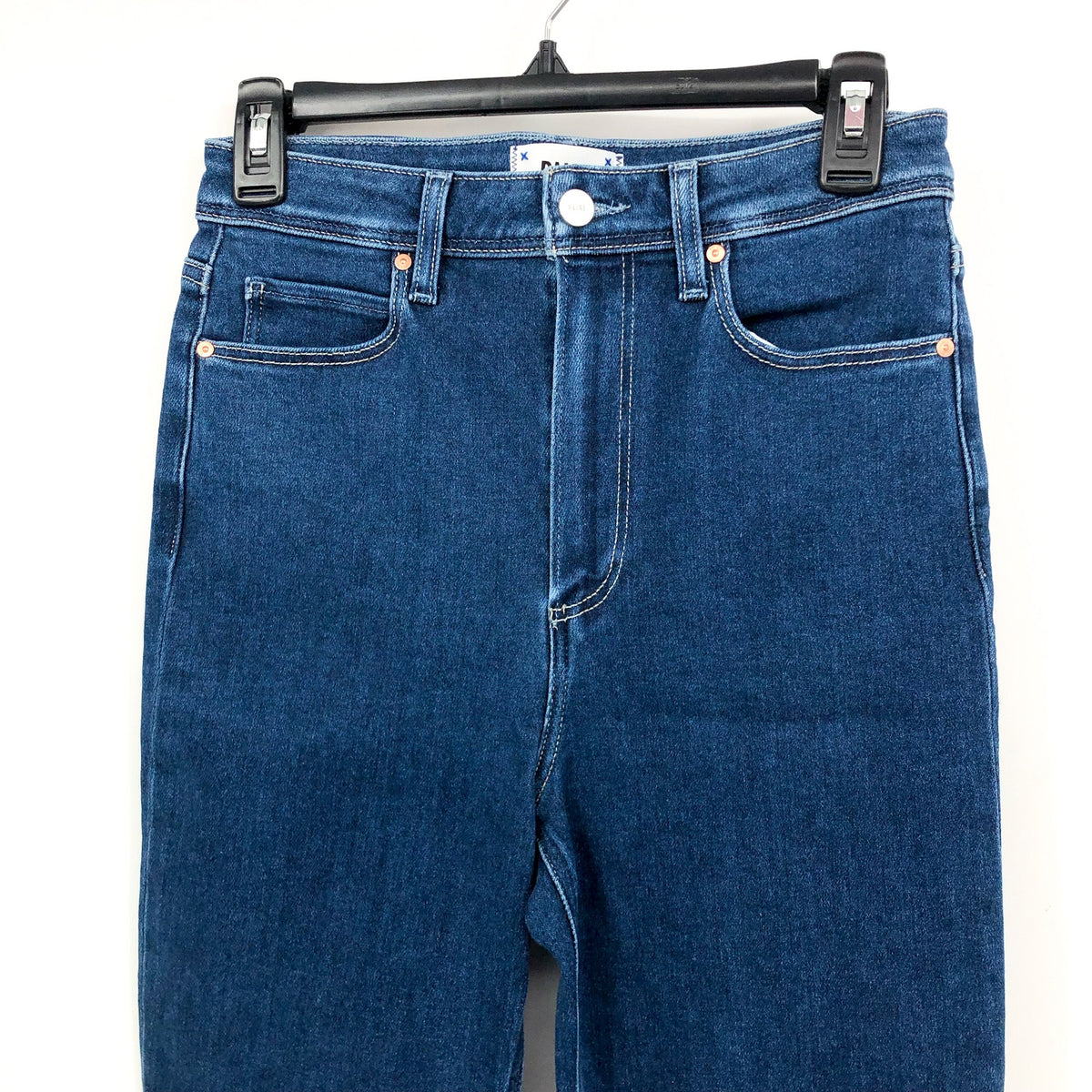 PAIGE Womens Ultra High Rise Cindy Jeans Size 27 California Wash Straight NWT