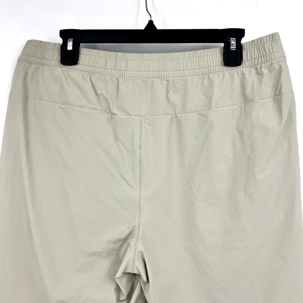 EVERLANE Uniform Men's Renew Pull-On Sport Shorts Large Khaki Stone Stretch NWOT