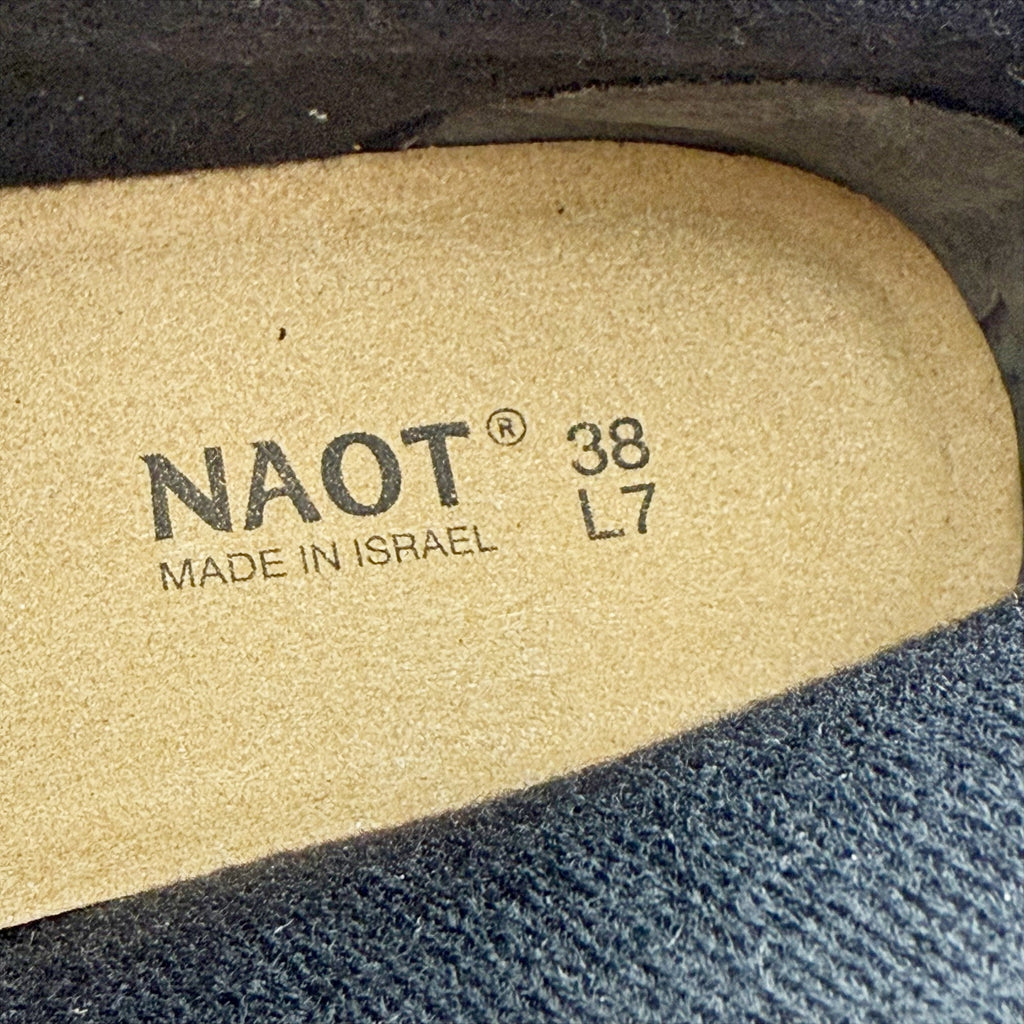 Naot Womens Ethic Ankle Boots EU 38 US 7 
Black Leather NIB