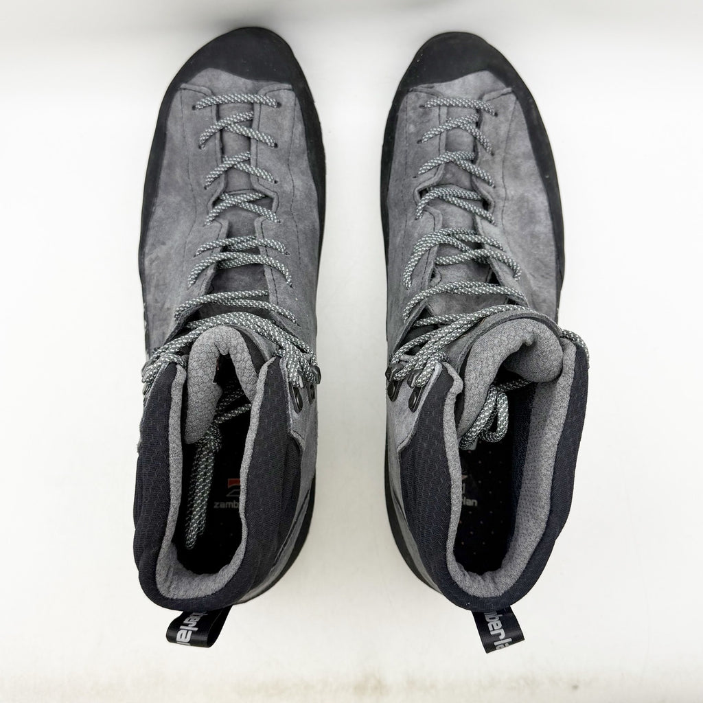 Zamberlan Mens Salathe' Trek GTX RR Hiking Boots US 13 EU 45 Grey Suede WP NWOB
