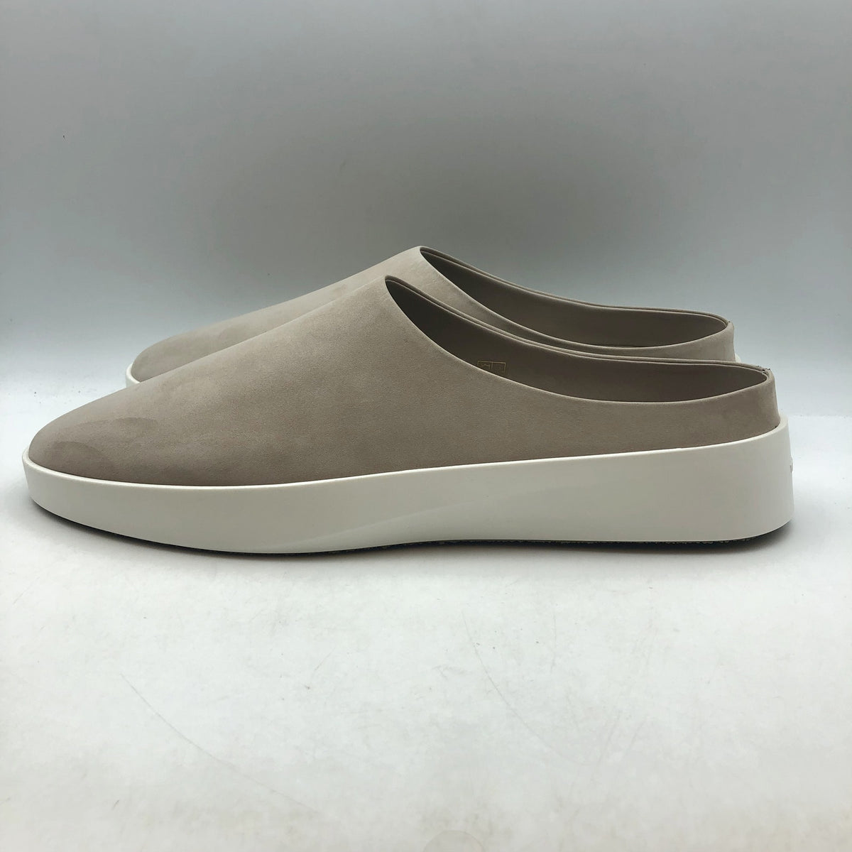 Wolf & Shepherd Cruise Mule Slip On Shoe MENS 10 WOMENS 11.5 Gray Leather NIB
