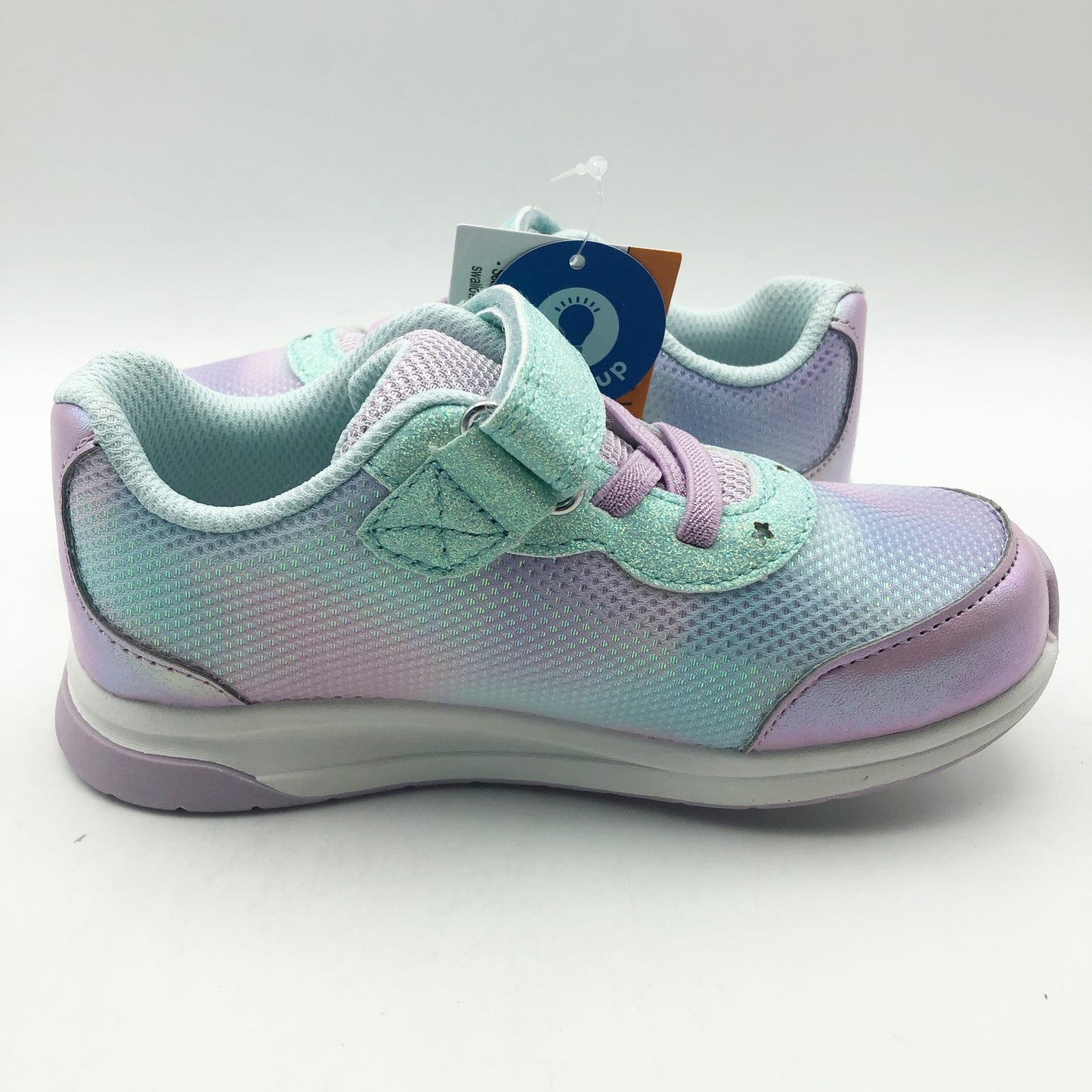 Stride Rite Girl SR Starlight Aqua Sneakers 10 Wide Toddler Shoes Turquoise NIB