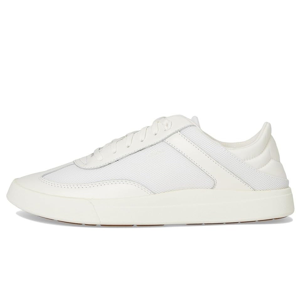 OluKai Womens Ha'upu Hulu Casual Sneakers Size 11 EU 41 Bright White NIB