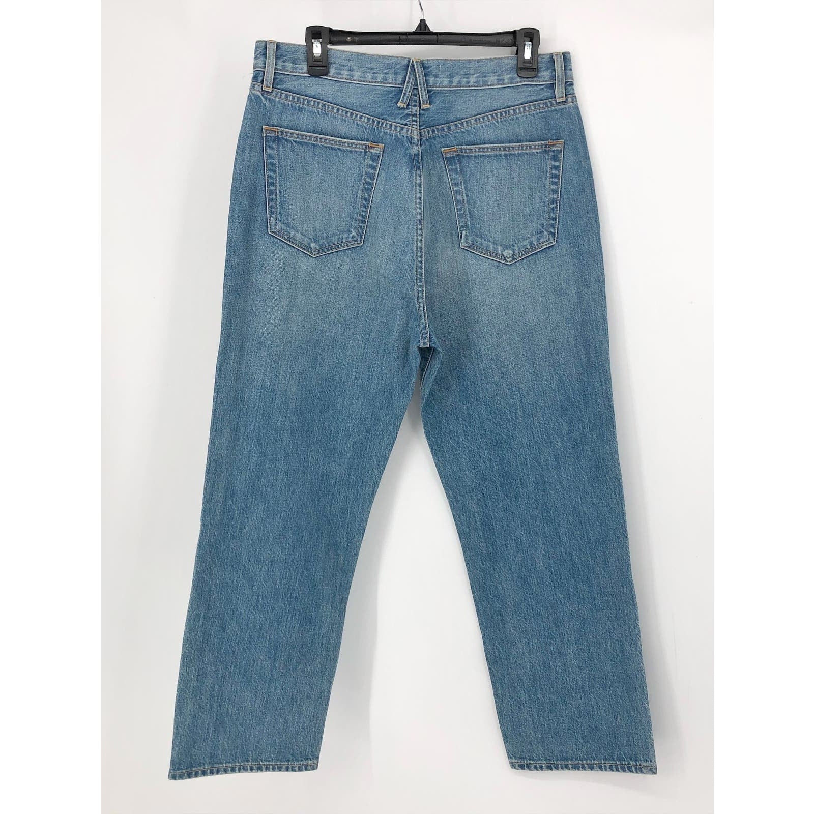 SLVRLAKE Womens London Crop Jeans Size 32 US 14 Love Matters Blue High Rise NWOT