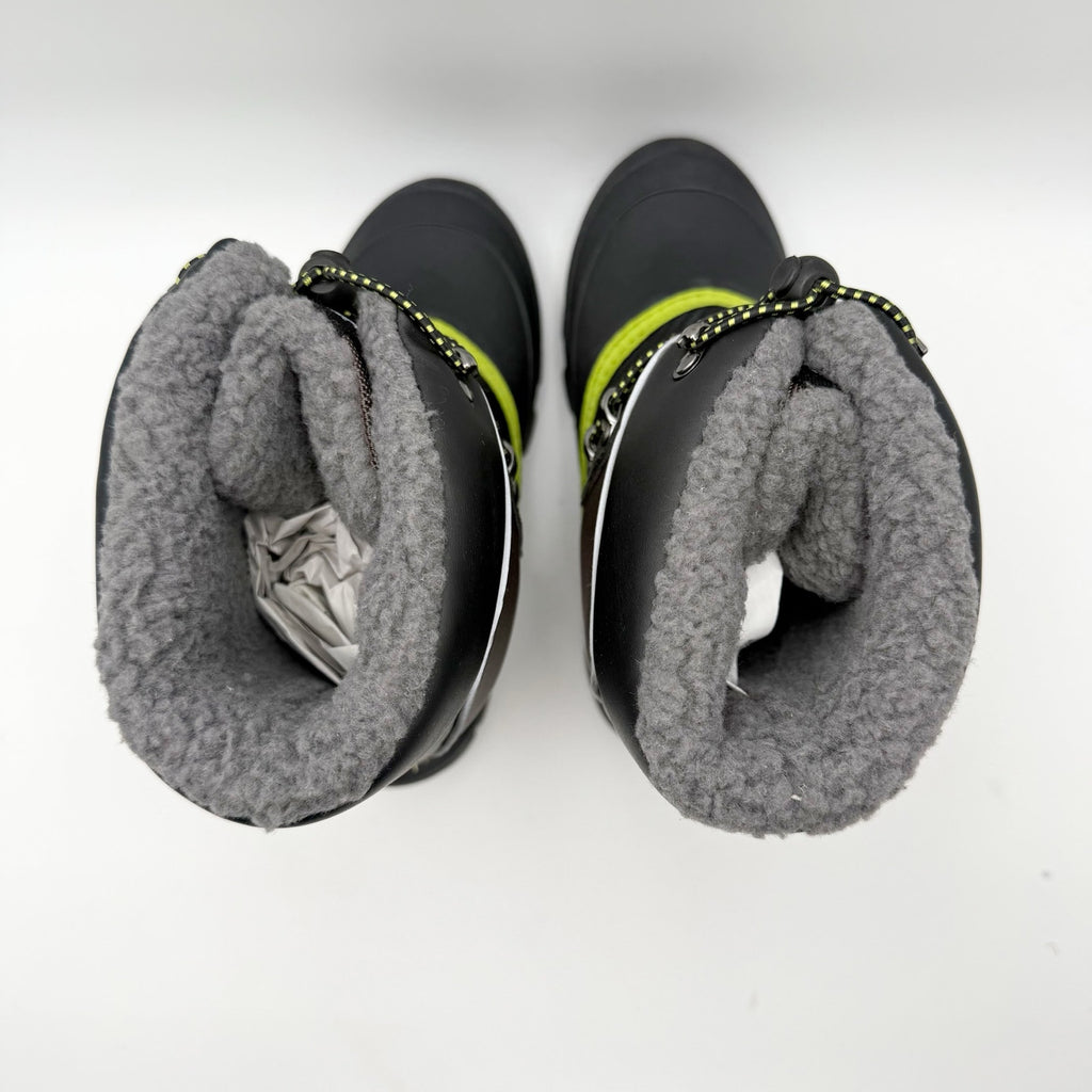 Kamik Kids Luke 3 Snow Boots US 4 EU 36 Charcoal Grey Waterproof Insulated NIB