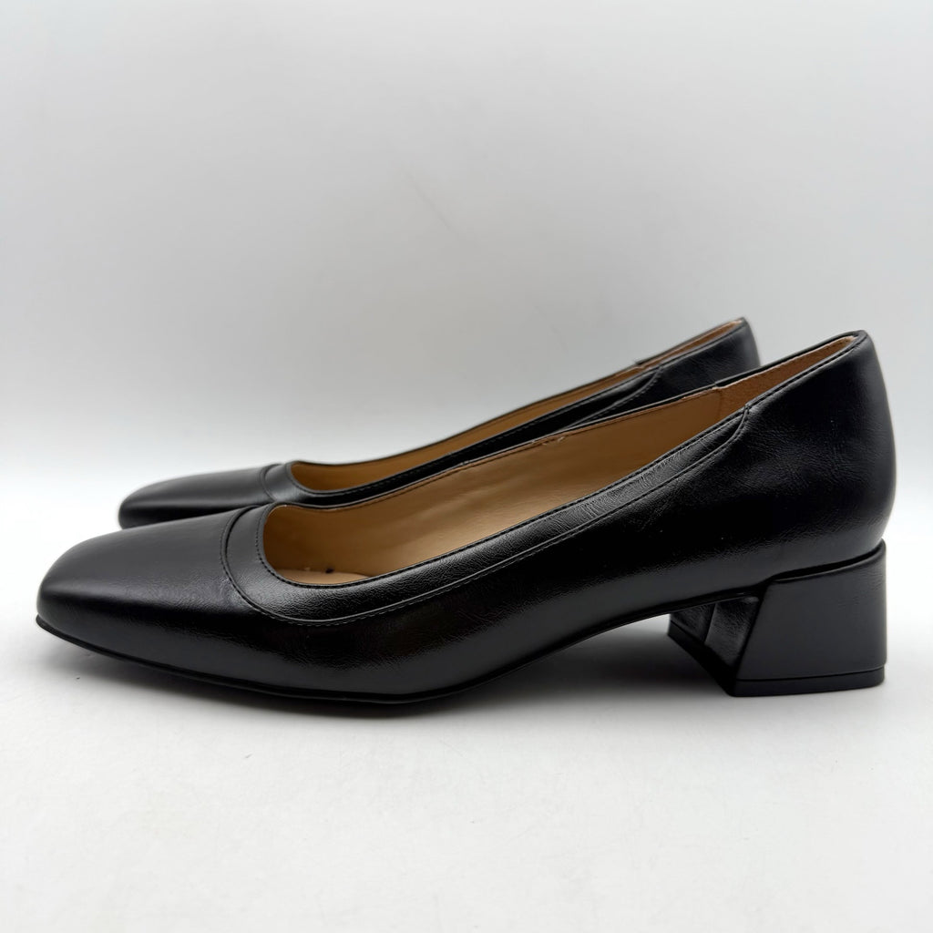 Naturalizer Womens Huntley Pumps US 8.5 Wide EU 39 Black NIB