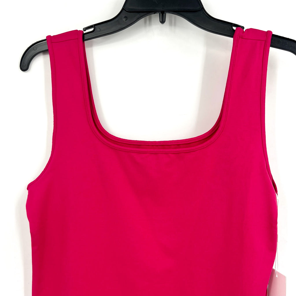 LILLY PULITZER Womens Marsaille Tank Top Medium Mystique Pink Square Neck NWT