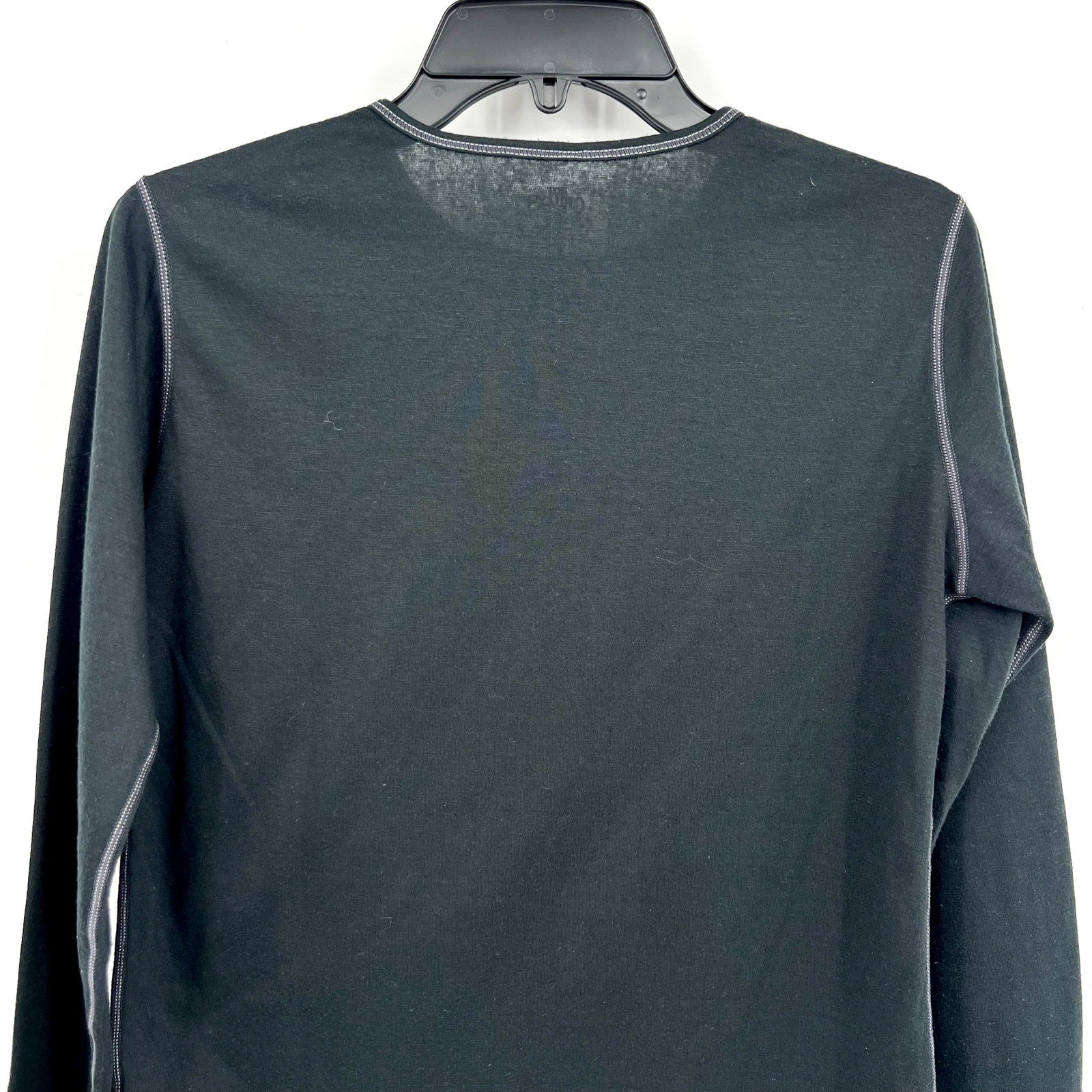HOT CHILLYS Youth Boy's Pepper Bi-Ply Crewneck Top XL Black Base Layer EUC