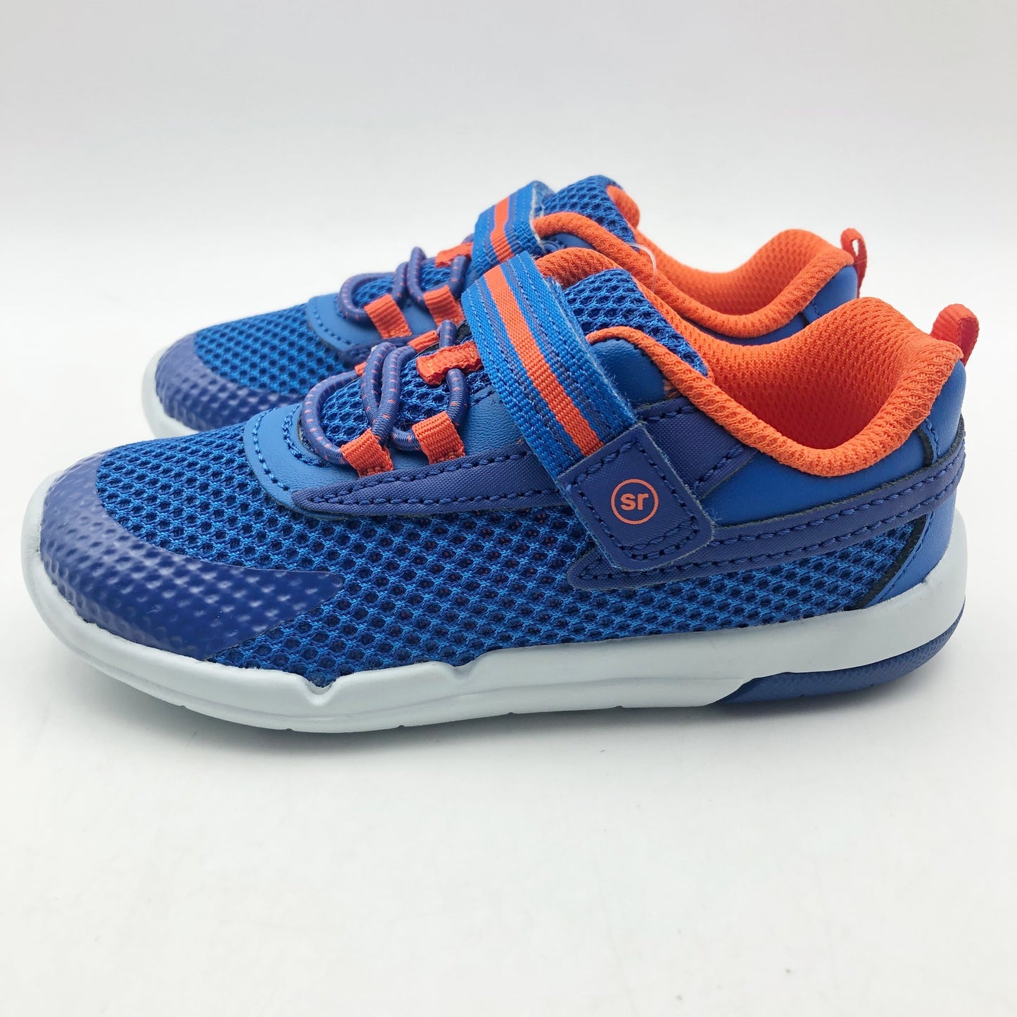 Stride Rite Boys SRT Ian Sneaker Size 5 Wide Toddler Shoes Blue NIB