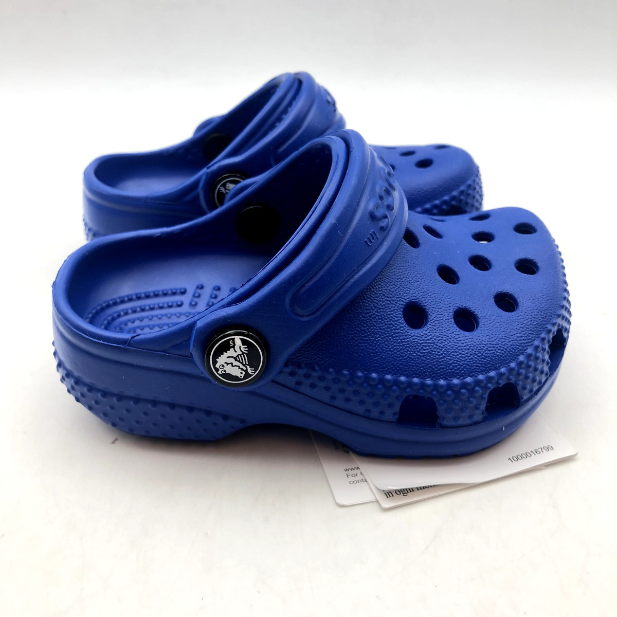 Crocs Boys Classic Littles Clogs C2 C3  Blue NIB