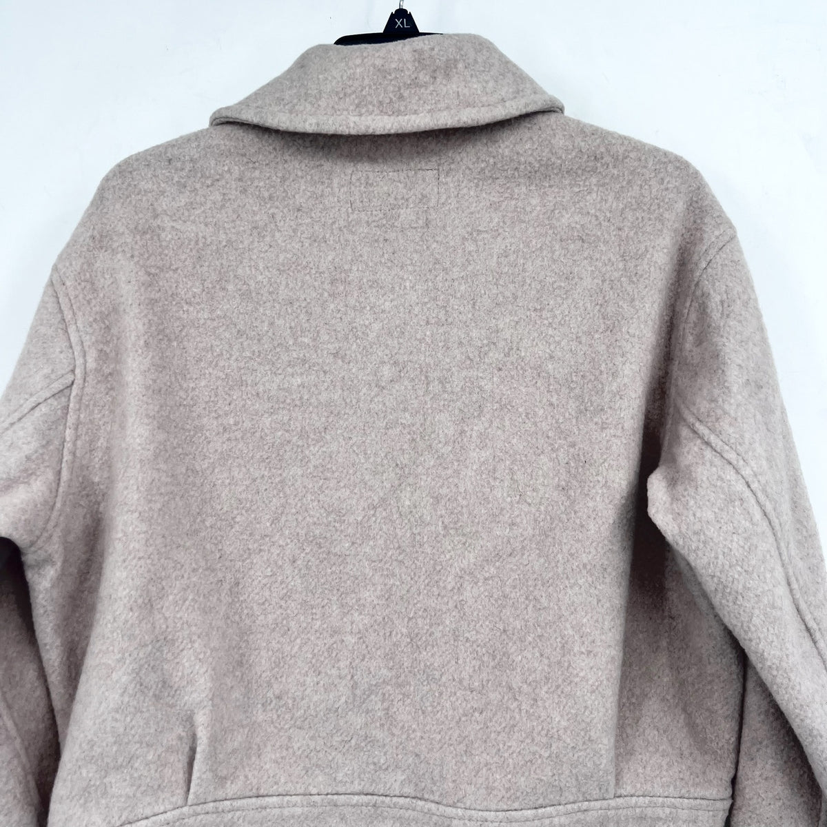 Everlane Womens The Wool Mackinaw Jacket Small Oatmeal Beige NWT