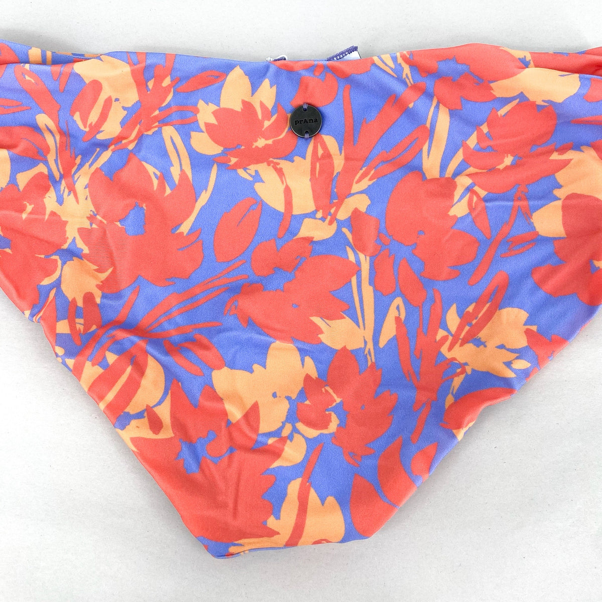 PRANA Women's Marta Bikini Bottom XS Pink Morning Glory Bloom Hipster NWT