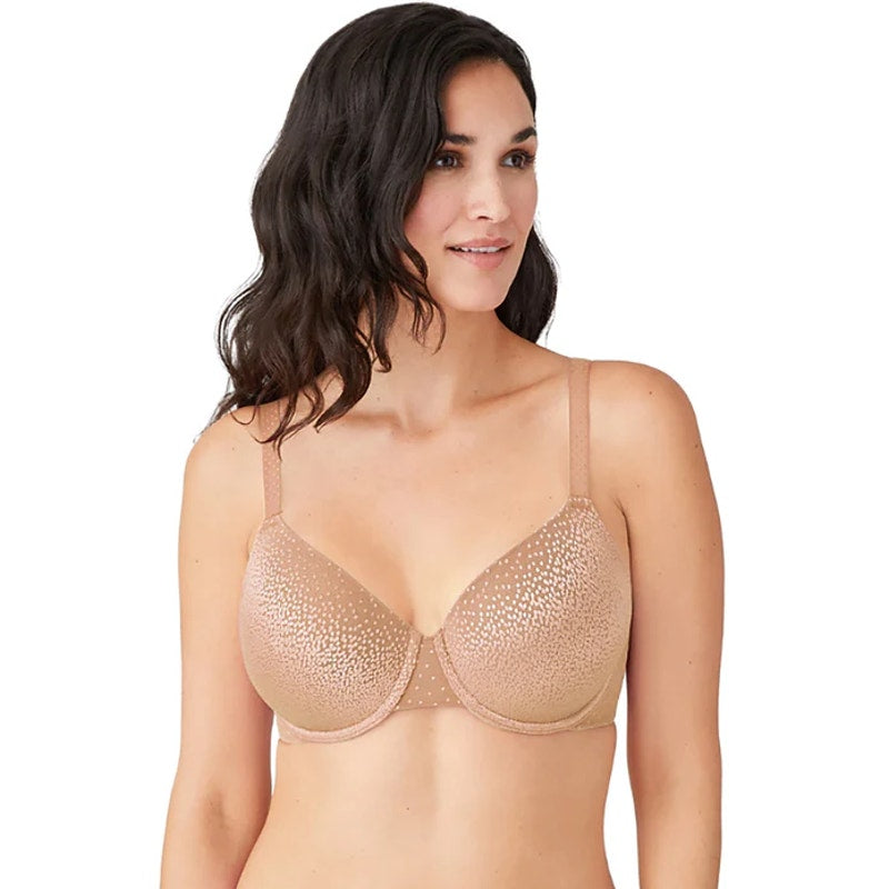 WACOAL Women's 36D Back Appeal Balcony Bra Praline Molded Cup 853303 NWT